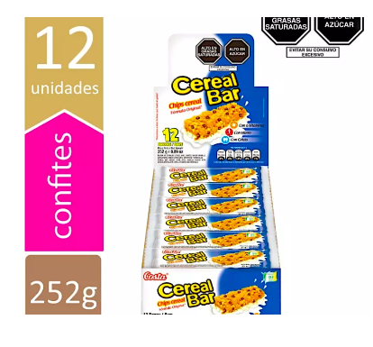 Cereal Bar Chips x 12 UND